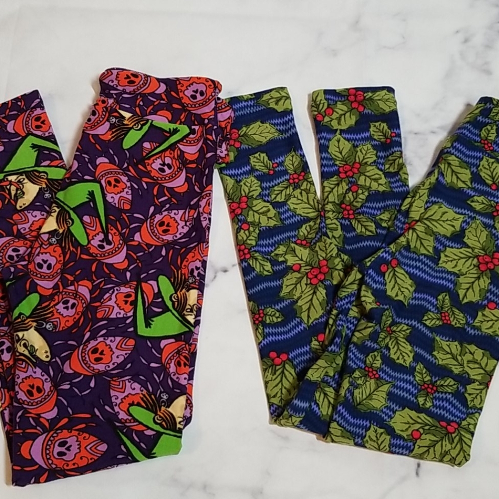 Lularoe Kids Holiday Leggings